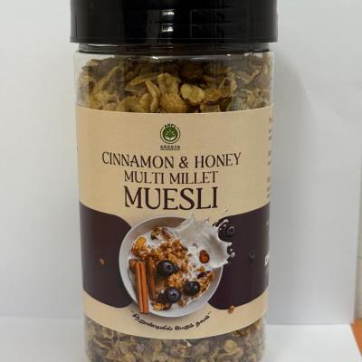 CINNAMON AND HONEY MILLET MUESLI