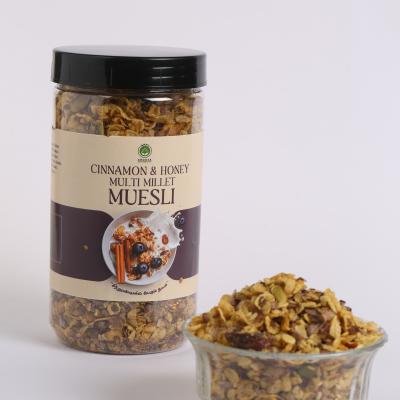 CINNAMON AND HONEY MILLET MUESLI